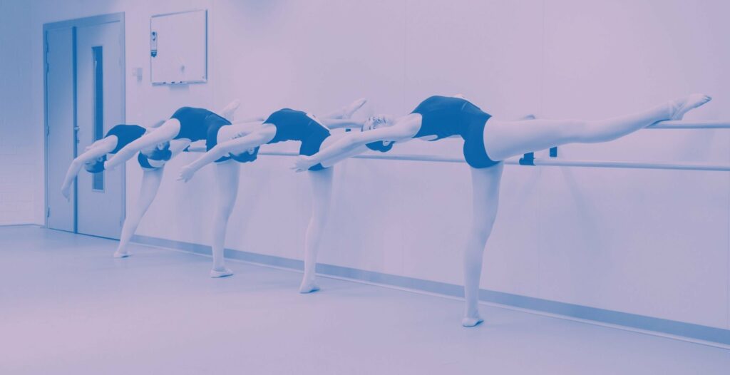 Dancers at the barre Ndigo