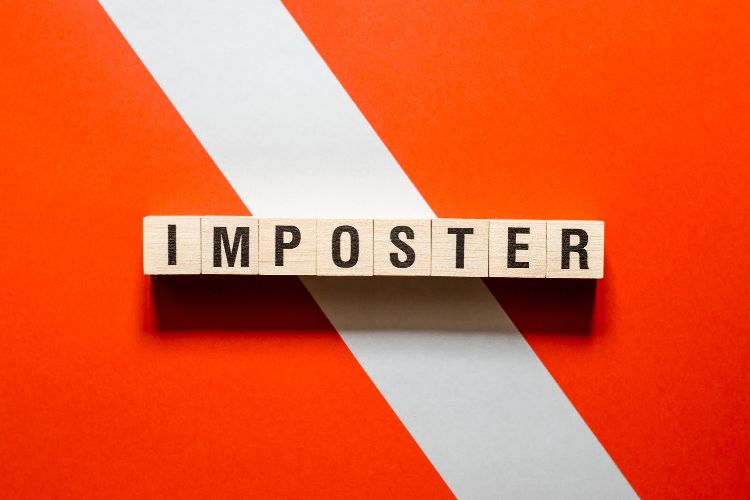 Het overwinnen van het Imposter Syndroom als danser 1 Imposter syndroom grafiek