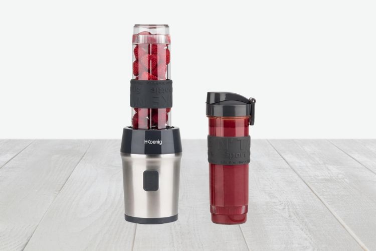 12 Beste Smoothie Mixers om Gezonde Drankjes te Maken 13 H.Koenig Mini Compact Portable Smoothie Blender